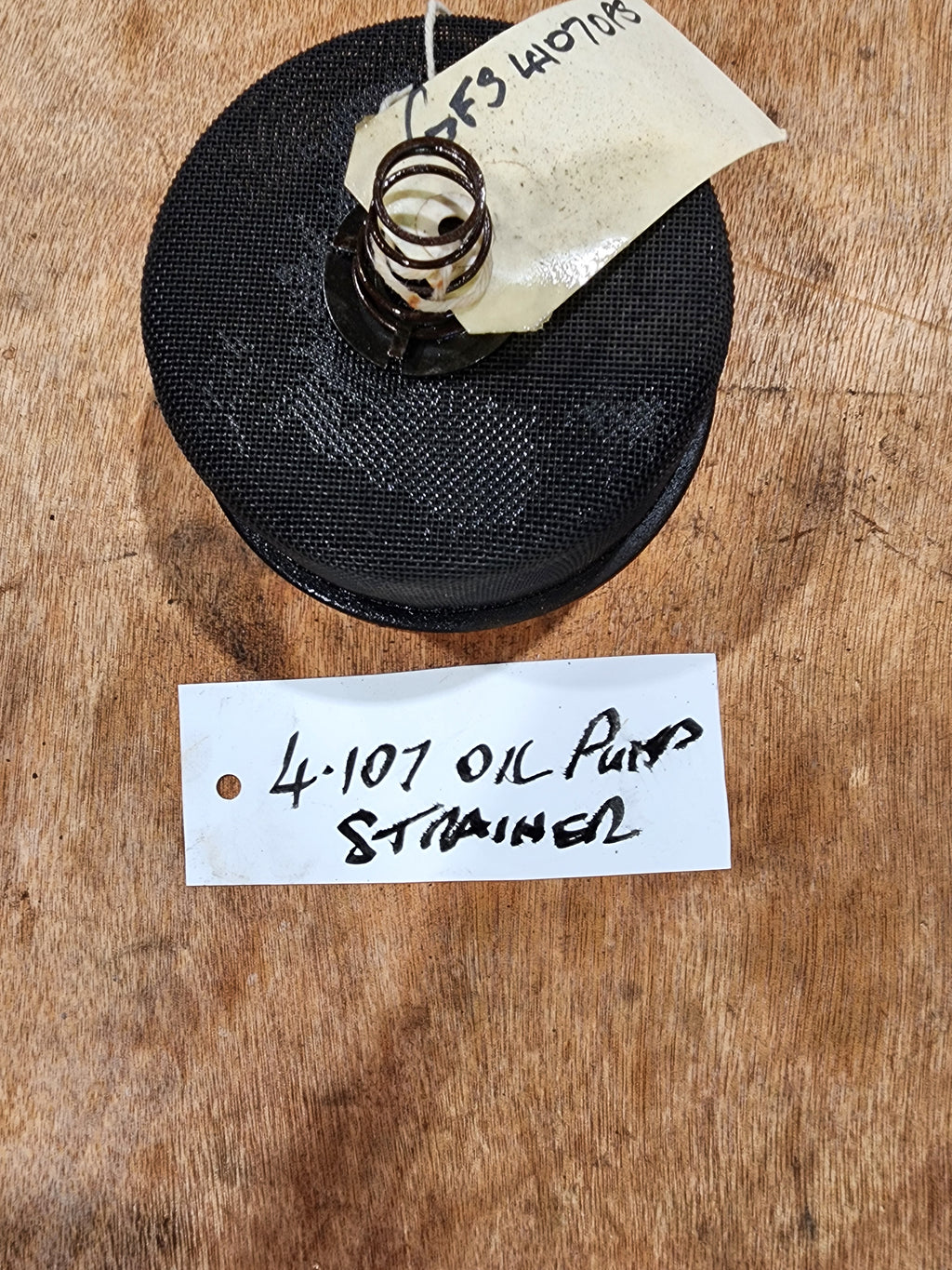 4107 OIL PUMP STRAINER