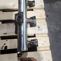 6354 WET MANIFOLD CUSTOM STAINLESS CENTRE OUTLET