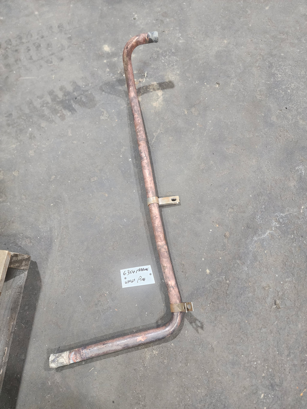 BOWMAN HEAT EXCHANGER COPPER PIPE. 6354.4