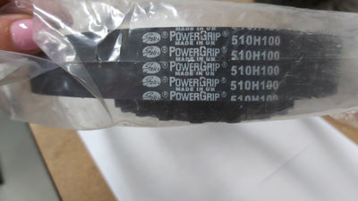 510H100 - Gates PowerGrip Timing Belt, Heavy, 1/2