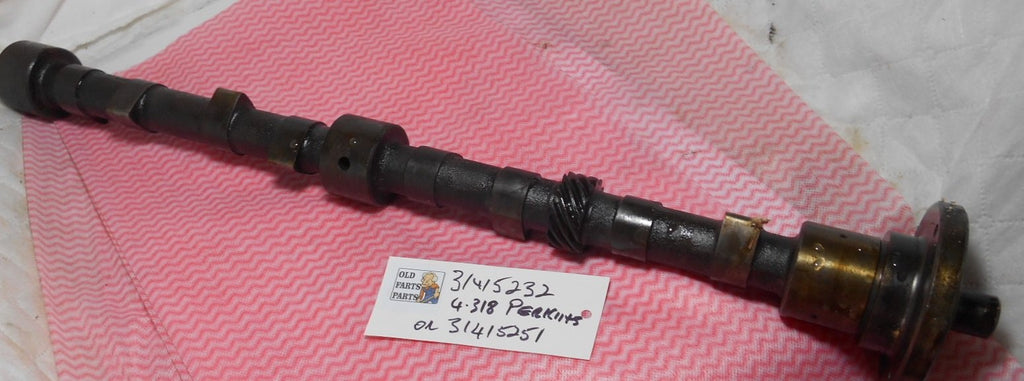 31415232 - Perkins Camshaft to suit 4318.  Can also use 31415232