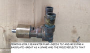 PERKINS 6354.1 SEAWATER PUMP--2488324