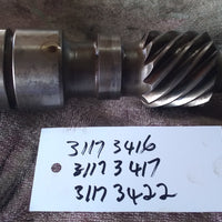 PERKINS 6354.1 TURBO AUXILLIARY SHAFT