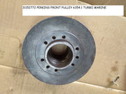 PERKINS 6354.1 TURBO MARINE FRONT PULLEY 31152772