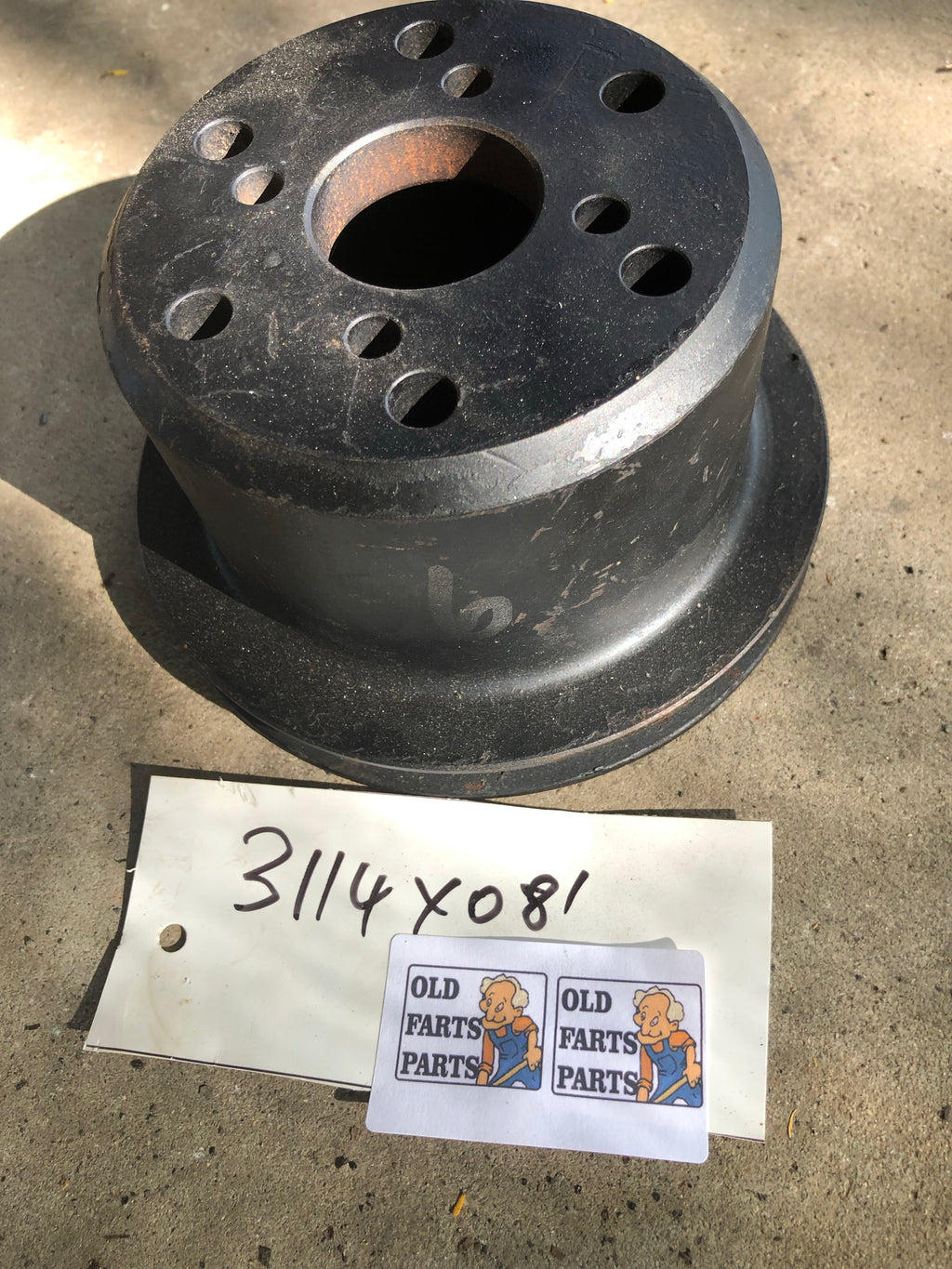 Perkins - 3114X081 fan pulley