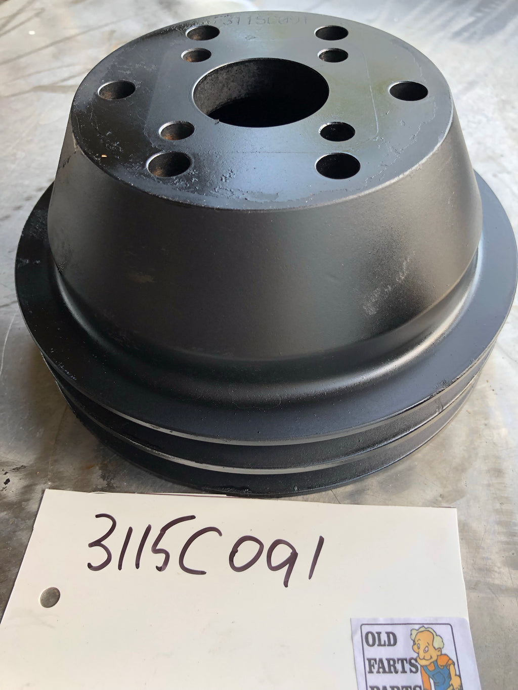3115C091 - Perkins 1000 series 4 cyl and 6 cyl fan pulley