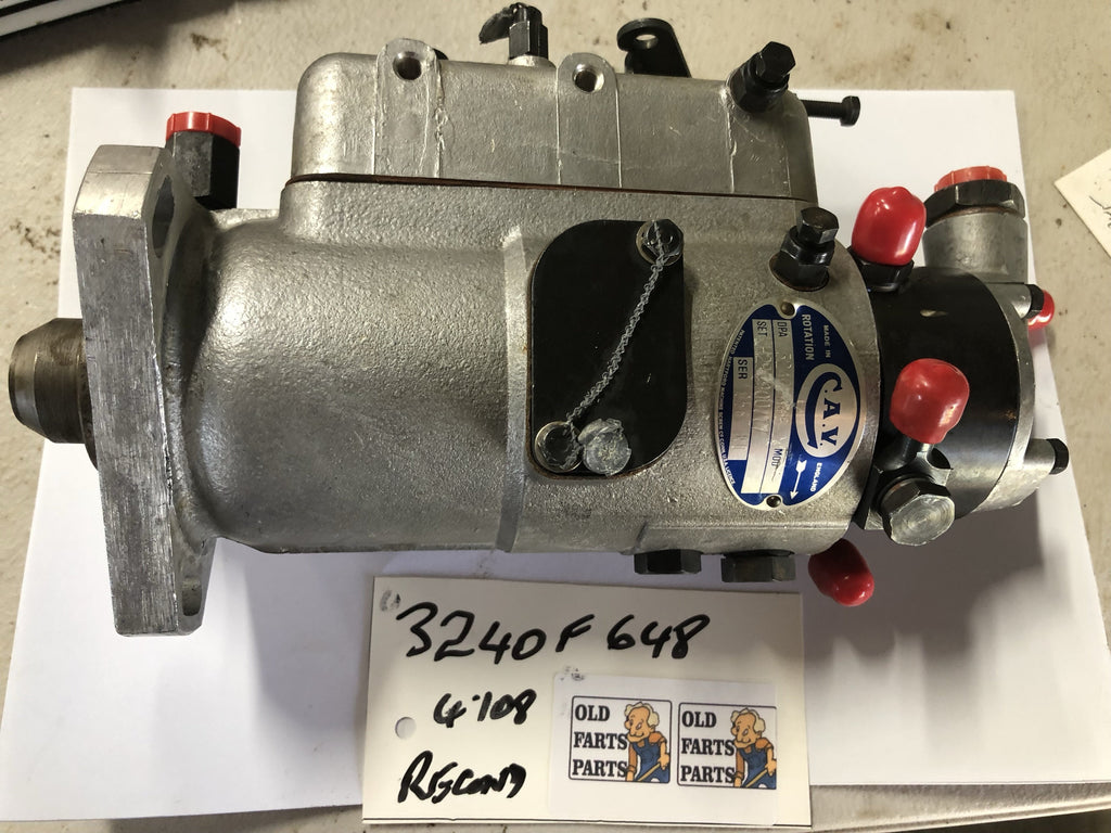 3240f648 Perkins 4.108 Recond Injector Pump