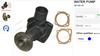 Ford 590e water pump